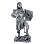 0080134 Олов.миниатюра некраш. 6-11мм Тевтонский рыцарь, 13 век