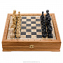 Шахматы с доской и фигурами из натурального камня, фотография 3. Интернет-магазин ЛАВКА ПОДАРКОВ