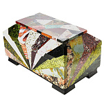 0035192/6949-16*10*9,5см Нат.камень ЛАРЕЦ "МОЗАИКА" средняя