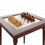 Шахматный стол с фигурами из дерева, фотография 8. Интернет-магазин ЛАВКА ПОДАРКОВ