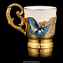 Кофейный набор "Бабочка". Златоуст, фотография 5. Интернет-магазин ЛАВКА ПОДАРКОВ