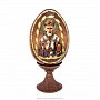 Пасхальное яйцо на подставке "Николай Чудотворец", фотография 1. Интернет-магазин ЛАВКА ПОДАРКОВ