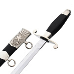 4093 Оружие сувенирное КОРТИК "Офицерский" хром 