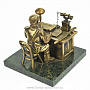Скульптура "Чекист за столом", фотография 3. Интернет-магазин ЛАВКА ПОДАРКОВ