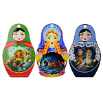 0018855/29-31см "Доска разделочная МАТРЕШКА"