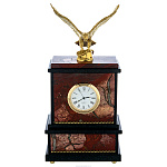Настольные часы из камня "Орел". Златоуст