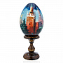 Пасхальное яйцо на подставке "Москва. Кремль", фотография 1. Интернет-магазин ЛАВКА ПОДАРКОВ