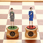 Шахматы деревянные "Репортеры", фотография 13. Интернет-магазин ЛАВКА ПОДАРКОВ