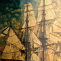 Картина "Флотилия" (сусальное золото) 45х35 см, фотография 4. Интернет-магазин ЛАВКА ПОДАРКОВ