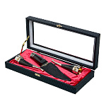 Подарочный набор с ножом и рожками для вина "Скорпион"