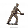 Бронзовая статуэтка "Солдатик", фотография 4. Интернет-магазин ЛАВКА ПОДАРКОВ