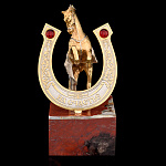 0063005 Златоуст ПОДКОВА "На счастье " яшма в ПУ