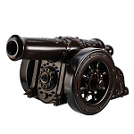 Интерьерная композиция из натурального дерева "Пушка"