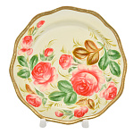 0061600 Поднос с авторской росписью D-17 см А373