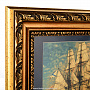 Картина "Флотилия" (сусальное золото) 45х35 см, фотография 3. Интернет-магазин ЛАВКА ПОДАРКОВ