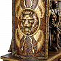 Деревянные резные часы "Римская империя". Высота 125 см, фотография 8. Интернет-магазин ЛАВКА ПОДАРКОВ