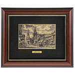  /17*22см Офорт черно-белый "Кремль. Никольская улица" 