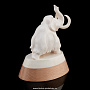 Скульптура из рога лося «Мамонт», фотография 5. Интернет-магазин ЛАВКА ПОДАРКОВ