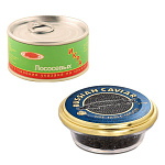 0029420-черная Сувенир МАГНИТ "ИКРА ЧЕРНАЯ В БАНОЧКЕ" ок. 5,5см