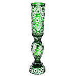 0054963/NT/Хрусталь ВАЗА ИНТЕРЬЕРНАЯ h mm d mm weight ЗЕЛЕНЫЙ/13