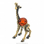 Статуэтка с янтарем "Жирафик", фотография 3. Интернет-магазин ЛАВКА ПОДАРКОВ
