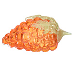 0041299/27770-6634 Декор.изделие "Виноград" (оранж. с зел.листок), -, Цветная пудра