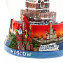 Сувенир новогодний снежный шар "Москва. Спасская башня", фотография 5. Интернет-магазин ЛАВКА ПОДАРКОВ