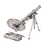 Оловянная миниатюра "Полковой миномет 120 мм"