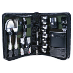 250014-4персоны Набор для пикника "Дорожный" (несессер)(без картины)