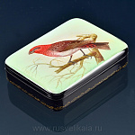 /12*8,5*3 Художественная роспись Шкатулка "Чечевица"/55