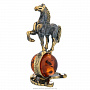 Статуэтка с янтарем "Лошадка на подкове", фотография 6. Интернет-магазин ЛАВКА ПОДАРКОВ