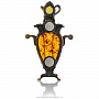 Магнит с янтарем "Суздальский самовар", фотография 2. Интернет-магазин ЛАВКА ПОДАРКОВ