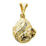  Традиции ФАБЕРЖЕ КУЛОН с сюрпризом 2-1016-01