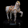 Лошадь Символ 2026 года. Статуэтка с хрустальными стразами "Конь", фотография 2. Интернет-магазин ЛАВКА ПОДАРКОВ