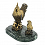 Бронзовая статуэтка "Петух с цыпленком", фотография 3. Интернет-магазин ЛАВКА ПОДАРКОВ