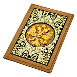 00694431 ОБЛОЖКА НА ПАСПОРТ кож. переплет, ручная работа