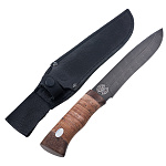 Нож сувенирный из дамасской стали "МЧС". Златоуст