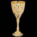 0028724 Златоуст Кубок  Украшенный (чернение серебра) 83-2 в П/У