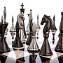 Шахматы с металлическими фигурами 48х48 см, фотография 8. Интернет-магазин ЛАВКА ПОДАРКОВ