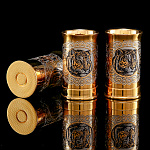  Златоуст НАБОР ВОДОЧНЫЙ "ГИЛЬЗА-ТИГР" в П/У