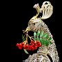ПТИЦА БОГАТСТВА - Эксклюзивный сувенир из серебра 925*, фотография 6. Интернет-магазин ЛАВКА ПОДАРКОВ