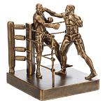 0063854 литьевой мрамор Композиция БОКСЕРЫ НА РИНГЕ  (малая) ПС, АНТИК SSSRBA001197