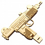 Деревянная игрушка "Пистолет-пулемет УЗИ", фотография 2. Интернет-магазин ЛАВКА ПОДАРКОВ