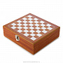 Шахматы в наборе с флягой "На троих", фотография 3. Интернет-магазин ЛАВКА ПОДАРКОВ
