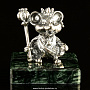 Статуэтка из серебра "Крыса-король", фотография 2. Интернет-магазин ЛАВКА ПОДАРКОВ