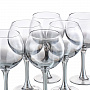 Набор 6 бокалов для вина 280 мл "Омбре Дымка", фотография 1. Интернет-магазин ЛАВКА ПОДАРКОВ