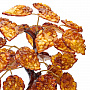 Денежное дерево из янтаря (22 см, 7 веток, 21 лист), фотография 2. Интернет-магазин ЛАВКА ПОДАРКОВ