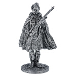 0080101 Олов.миниатюра некраш. 6-11мм Снайпер 528-го стрелкового полка Наталья Ковшова, 1942 год. СС