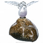 Стеклянная статуэтка "Птица на камне", фотография 2. Интернет-магазин ЛАВКА ПОДАРКОВ