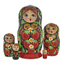 Матрешка "Ягоды" 5 мест, фотография 1. Интернет-магазин ЛАВКА ПОДАРКОВ